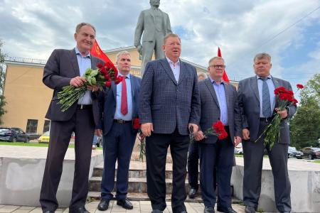 Состоялся рабочий визит заместителя Председателя ЦК КПРФ Владимира Кашина в городской округ Люберцы