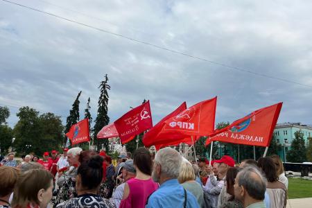 Состоялся рабочий визит заместителя Председателя ЦК КПРФ Владимира Кашина в городской округ Люберцы