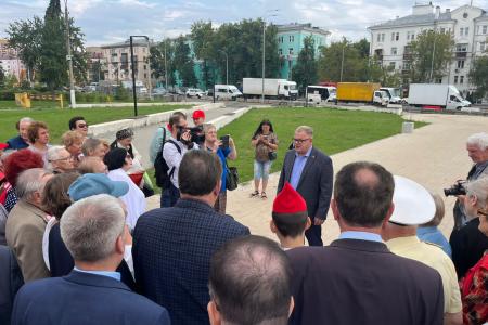 Состоялся рабочий визит заместителя Председателя ЦК КПРФ Владимира Кашина в городской округ Люберцы