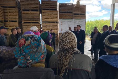 Репортаж о посещении В.И. Кашиным промышленных предприятий Ульяновской области