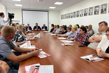 Состоялся рабочий визит заместителя Председателя ЦК КПРФ Владимира Кашина в городской округ Люберцы