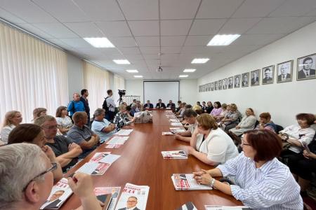 Состоялся рабочий визит заместителя Председателя ЦК КПРФ Владимира Кашина в городской округ Люберцы