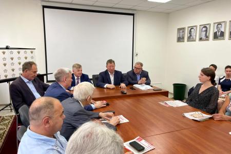 Состоялся рабочий визит заместителя Председателя ЦК КПРФ Владимира Кашина в городской округ Люберцы
