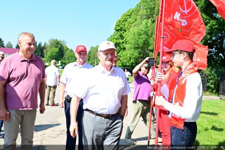 Г.А. Зюганов посетил музей-заповедник И.С. Тургенева "Спасское-Лутовиново" в Орловской области