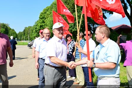 Г.А. Зюганов посетил музей-заповедник И.С. Тургенева "Спасское-Лутовиново" в Орловской области