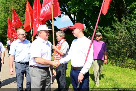 Г.А. Зюганов посетил музей-заповедник И.С. Тургенева "Спасское-Лутовиново" в Орловской области