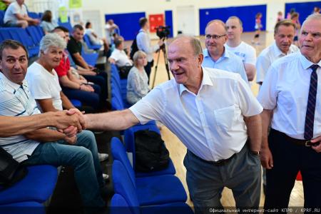 "Утраивать силы и побеждать!". Итоговый репортаж о рабочем визите Г.А. Зюганова в Орловскую область