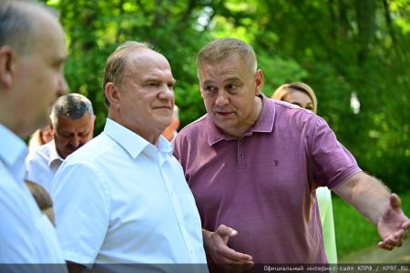 Г.А. Зюганов посетил музей-заповедник И.С. Тургенева "Спасское-Лутовиново" в Орловской области