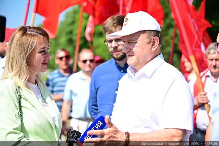 Г.А. Зюганов посетил музей-заповедник И.С. Тургенева "Спасское-Лутовиново" в Орловской области