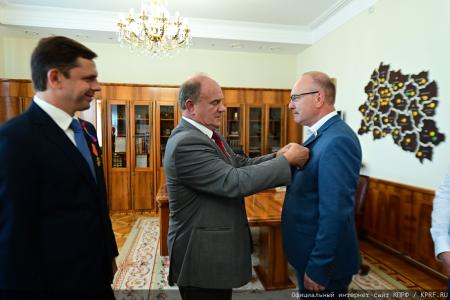 Продолжается рабочий визит Председателя ЦК КПРФ Г.А. Зюганова в город Орел. Второй день