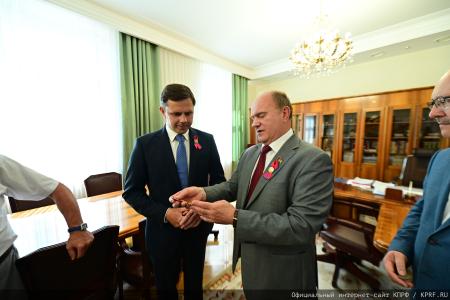 Продолжается рабочий визит Председателя ЦК КПРФ Г.А. Зюганова в город Орел. Второй день