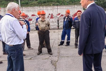 Репортаж о рабочем визите Н.В. Арефьева в Хакасию