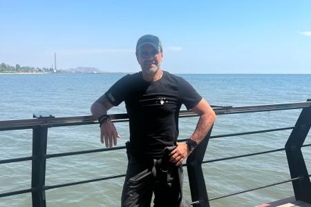 Александр Ющенко передал гуманитарную помощь 7 батальону ОБТФ КАСКАД