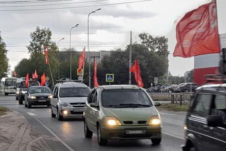 Партактив Ивановского обкома КПРФ провёл «красный десант» в Шуе