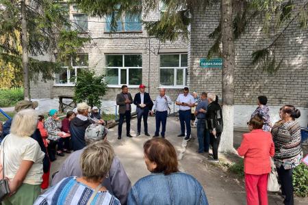 Ульяновская область. Сенатор РФ Айрат Гибатдинов проводит встречи с земляками