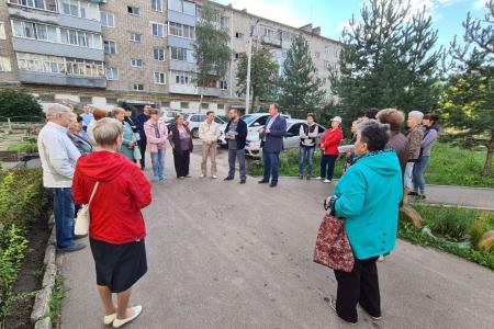 Лидер ивановских коммунистов Александр Бойков провёл встречу с жителями микрорайона «Автоагрегат» города Кинешма