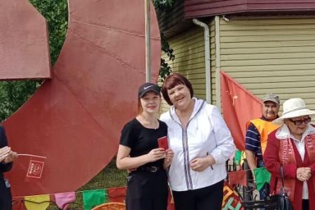 В Забайкалье коммунисты и пионеры Нерчинска приняли участие в праздновании 370-летия со дня основания города