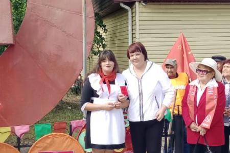 В Забайкалье коммунисты и пионеры Нерчинска приняли участие в праздновании 370-летия со дня основания города