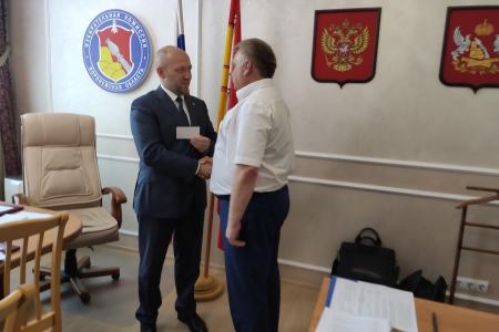 Кандидат в губернаторы Воронежской области от КПРФ А.И. Рогатнев зарегистрирован