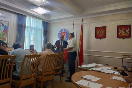 Кандидат в губернаторы Воронежской области от КПРФ А.И. Рогатнев зарегистрирован