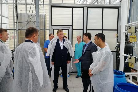 В.И. Кашин посетил сельхозпредприятия Хакасии
