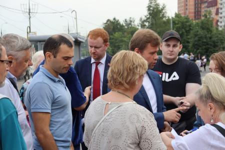 Москва. Встречи Леонида Зюганова в Зеленограде