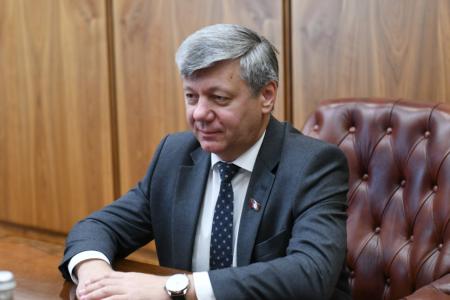 Заместитель Председателя ЦК КПРФ Дмитрий Новиков находится в Хакасии с рабочим визитом