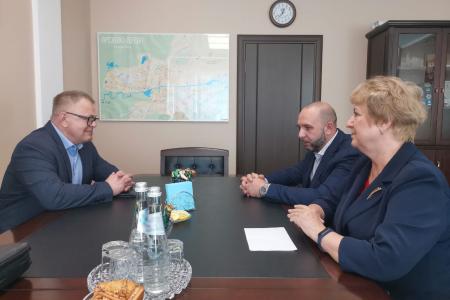 Заместитель Председателя Московской областной Думы – руководитель фракции КПРФ Александр Наумов встретился с Главой Орехово-Зуевского г.о.