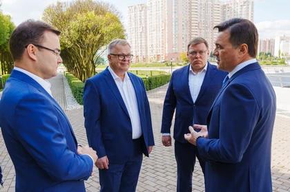 Заместитель Председателя Мособлдумы Александр Наумов встретился с Губернатором Подмосковья Андреем Воробьевым