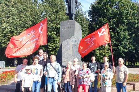 Новгородская область. Автопробег КПРФ "За честные выборы!"