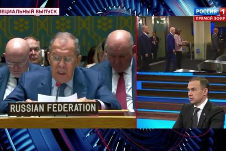 Юрий Афонин в эфире «России-1»: Наша страна возглавляет сегодня борьбу человечества с гегемонией западного империализма