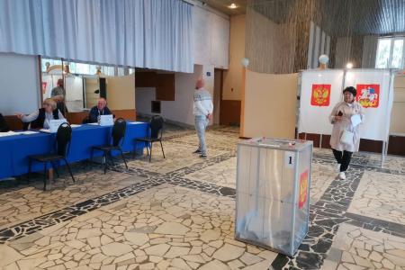 Кандидат на должность Губернатора Московской области от КПРФ Александр Наумов посетил избирательные участки в Ленинском городском округе