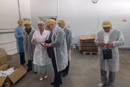 Кандидат на должность Губернатора Московской области от КПРФ Александр Наумов посетил предприятие «ТОП ПРОДУКТ» в Орехово-Зуеве