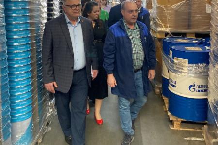 Кандидат в Губернаторы Московской области от КПРФ Александр Наумов c рабочим визитом посетил городской округ Лобня