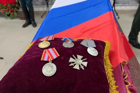 Коммунисты Татарстана простились с коммунистом и добровольцев В.Б. Кирсановым, погибшем при исполнении обязанностей воинской службы
