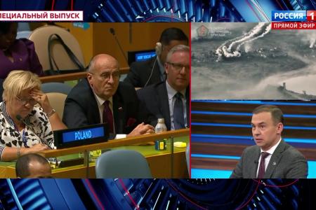 Юрий Афонин в эфире «России-1»: Конфликт в Нагорном Карабахе и ситуация на Украине – тяжелые последствия разрушения великого Советского Союза