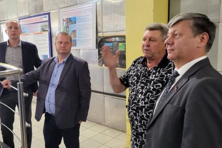 Рабочий визит заместителя Председателя ЦК КПРФ Дмитрия Георгиевича Новикова в Ульяновскую область