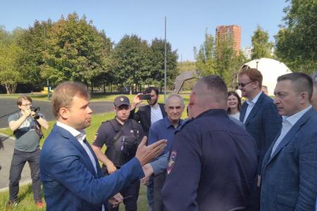 Кандидат на пост мэра Москвы Л.А. Зюганов принял участие в проведении общественной инспекции в долине реки Яуза