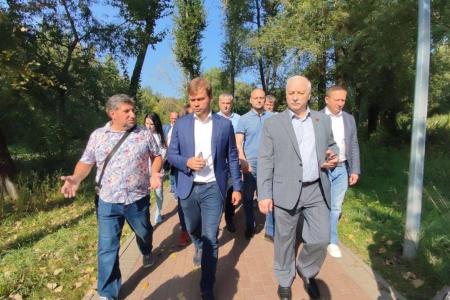 Кандидат на пост мэра Москвы Л.А. Зюганов принял участие в проведении общественной инспекции в долине реки Яуза