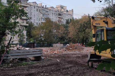 Москва. Л.А. Зюганов поддержал протест граждан против строительства офисного центра в Дорогомилово