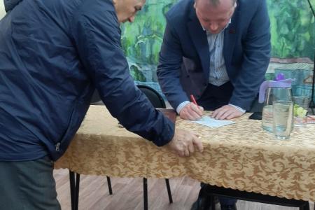 Рабочий выезд лидера ивановских коммунистов Александра Бойкова в Юрьевец и Пучеж