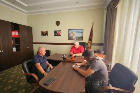 К.К. Тайсаев работает на Донбассе