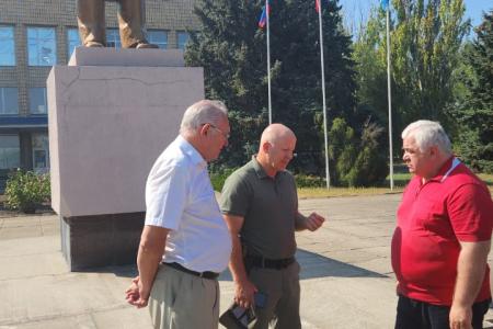 Продолжается работа К.К. Тайсаева в Донецкой Народной Республике