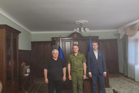 К.К. Тайсаев работает в ЛНР