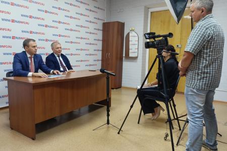 Рабочий визит Л.И. Калашникова в Хакасию