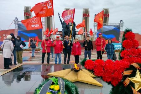 Коммунисты Забайкалья почтили память земляков в День окончания Второй Мировой войны
