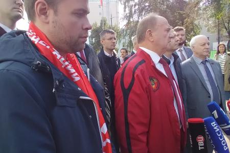 Г.А. Зюганов проголосовал на выборах мэра Москвы