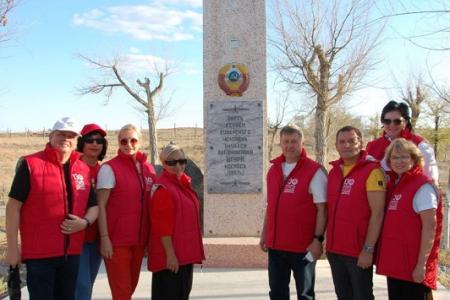 Анатолий Локоть принял участие в запуске ракеты с символикой Новосибирска с космодрома «Байконур»