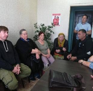 Саратовская область. Ольга Алимова и Сергей Шитов посетили Краснокутский район