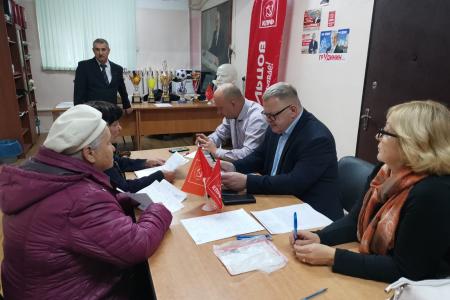 Заместитель Председателя Московской областной Думы – руководитель фракции КПРФ Александр Наумов провёл приём граждан в Коломне